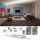 Paulmann Function Flying Stripe Set RGB 6m 26,5W 230/12V 48VA Weiß/Alu Kunststoff