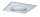 Paulmann Premium Einbauleuchten Set Nova eckig dimmbar LED 3x7W 230V GU10 51mm Alu gedreht/Alu Zink