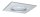 Paulmann Premium Einbauleuchten Set Nova eckig dimmbar LED 3x7W 230V GU10 51mm Alu gedreht/Alu Zink