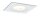 Paulmann Premium Einbauleuchten Set Nova eckig dimmbar LED IP65 1x7W 230V GU10 51mm Weiß matt/Alu Zink