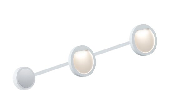 Paulmann Special Aufbauleuchte Set Flow LED 2x2,3W 160mm Weiß matt
