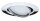 Paulmann Einbauleuchten Set LED schwenkbar 3x4,5W 230V GU10 51mm Chrom/Metall