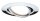Paulmann Einbauleuchten Set LED schwenkbar 1x4,5W 230V GU10 51mm Chrom/Metall