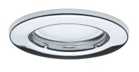 Paulmann Einbauleuchten Set LED starr 1x4,5W 230V GU10 51mm Chrom/Metall