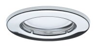 Paulmann Einbauleuchten Set LED starr 1x4,5W 230V GU10 51mm Chrom/Metall