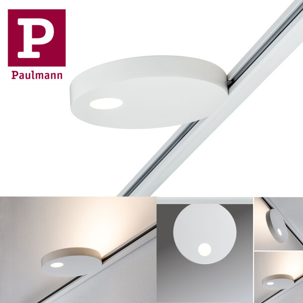 Paulmann URail Spot Uplight Salto 16W Weiß 230V Metall