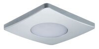 Paulmann PadLED EcoPad Square Spot 1x2,2W Chrom matt 12V DC Kunststoff