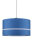 Paulmann URail Schirm Lampenschirm Tessa max. 50W Blau Stoff Stoffschirm Streifen