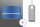 Paulmann URail Schirm Lampenschirm Tessa max. 50W Blau Stoff Stoffschirm Streifen