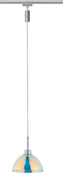 Paulmann URail Pendel Sarrasani max 1x10W GU10 Chrom matt/Dichro 230V Metall Glas