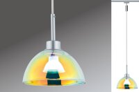 Paulmann URail Pendel Sarrasani max 1x10W GU10 Chrom matt/Dichro 230V Metall Glas