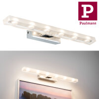 Paulmann Galeria LED Bilderleuchte Block 7W Chrom/transparent 230V Metall/Acryl