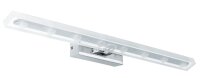 Paulmann Galeria LED Bilderleuchte Block 9,5W Chrom/transparent 230V Metall/Acryl