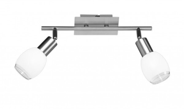 736702640000 Action Bay Deckenleuchte 2x28W 230V Nickel matt