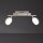 7893.02.54.0000 Wofi Deckenlampe Hook LED Deckenleuchte 2 x 8w 3.000 K 1.200  lumen Chrom