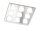 50182 ETT Deckenleuchte 9 flg. LED 9 x 5 W 3.000 K 3.375  lumen Chrom
