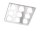 50182 ETT Deckenleuchte 9 flg. LED 9 x 5 W 3.000 K 3.375  lumen Chrom