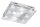 956205010000 Action Deckenlampe Brooks LED Deckenleuchte 5 x 5 W 3.000 K 2.100 Lumen Chrom