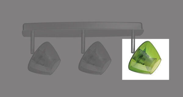 Ersatzglas für  Paulmann Deco Systems Zambaioni grün transp.