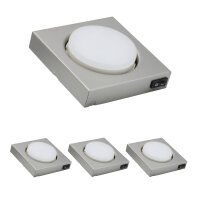 MILI 3er Set Aufbauleuchte 5W GX53 3000K Warmweiß...