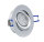 10er Set MILI Einbauleuchtenn Alu gebürstet 8W GU10 2700K Warmweiss 230V 430 lumen