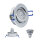 10er Set MILI Einbauleuchtenn 8W GU10 2700K Warmweiss 230V 430 lumen Alu gebürstet  dimmbar