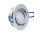 MILI Einbauleuchten 3W,5W,7W GU10 3000K - 4000K Warmweiss - Neutralweiss 230V 250 lumen bis 520 lumen Alu gebürstet