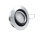 MILI 10er Set Einbauleuchtenn 7W GU10 3000K - Warmweiss  230V  520 lumen Aluminium Schwarz WW
