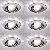 938.01.2 6x  Paulmann Premium 4,5W LED Einbauleuchtenn...
