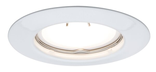 TIP Einbauleuchten Set LED starr 1x3W 230V GU10 51mm Weiß