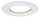 TIP Einbauleuchten Set LED starr 1x3W 230V GU10 51mm Weiß