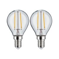 Paulmann LED 2-er Pack Tropfen 2W E14 230V 2700