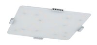 Paulmann Function MaxLED Softpad Basisset 3x 85x85mm 3x3,3W 230/24V 24VA Silber Kunststoff
