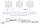 Paulmann Function MaxLED Softpad Basisset 3x 85x85mm 3x3,3W 230/24V 24VA Silber Kunststoff