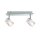 Paulmann WallCeiling Trabani IP44 max. 2x20W G9 Chrom/Transparent 230V Metall/Glas