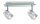 Paulmann WallCeiling Trabani IP44 max. 2x20W G9 Chrom/Transparent 230V Metall/Glas