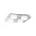 Paulmann WallCeiling Doradus IP23 LED 4x5W 250x250mm Chrom 230V Metall/Kunststoff