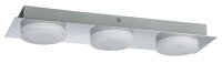 Paulmann WallCeiling Doradus IP23 LED 3x4,7W Chrom 230V Metall/Kunststoff