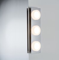 Paulmann WallCeiling Doradus IP23 LED 3x4,7W Chrom 230V Metall/Kunststoff