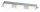 Paulmann WallCeiling Doradus IP23 LED 3x4,7W Chrom 230V Metall/Kunststoff