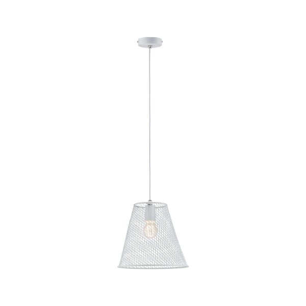 Paulmann Ca lumena Pendelleuchte IP44 max 20W E27 Weiß 230V Metall