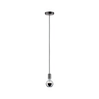 Paulmann Pendelleuchte IP44 max 20W E27 Schwarzchrom 230V...