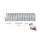 4x Paulmann Function MaxLED 500 Bluetooth Basisset 10m Tageslichtweiß 48,5W 230/24V Silber