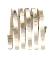 Paulmann Function Digital LED Strip Set 1,5m RGB+W 5,5W 230/12V 24VA Weiß Kunststoff
