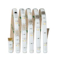Paulmann Function Digital LED Strip Set 1,5m RGB+W 5,5W 230/12V 24VA Weiß Kunststoff