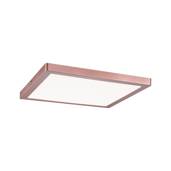 Paulmann WallCeiling Atria LED-Panel 300x300mm 20W 4000K Rosegold matt 230V Kunststoff
