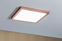 Paulmann WallCeiling Atria LED-Panel 300x300mm 20W 4000K Rosegold matt 230V Kunststoff