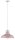 Paulmann Neordic Disa Pendelleuchte max 1x20W E27 Rosa/Weiß matt 230V Metall/Marmor