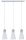 Paulmann Neordic Ivar Pendelleuchte max 3x20W E27 Weiß matt 230V Metall/Marmor