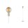 Paulmann Neordic Nordin Stehleuchte max.1x20W E27 Weiß/Gold matt 230V Marmor/Metall